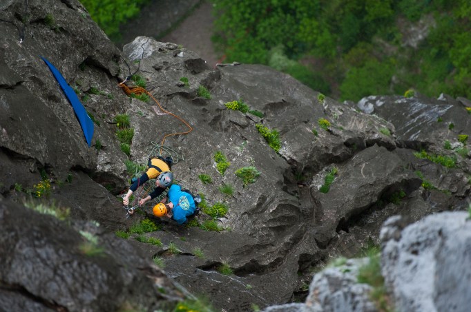 Completely wet on anchor 4 during the 2013 comp